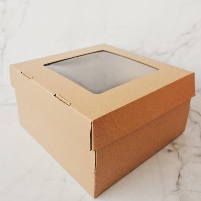 Dus Kue Corrugated Mika 22x22x12 cm