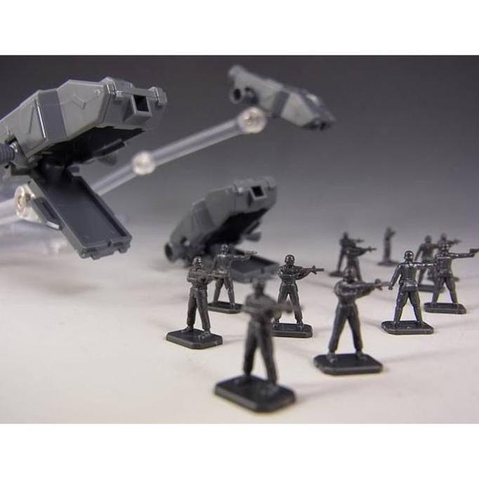 Bandai HG HGBF 1/144 K9 Dog Pack + mini trooper gundam gm sniper