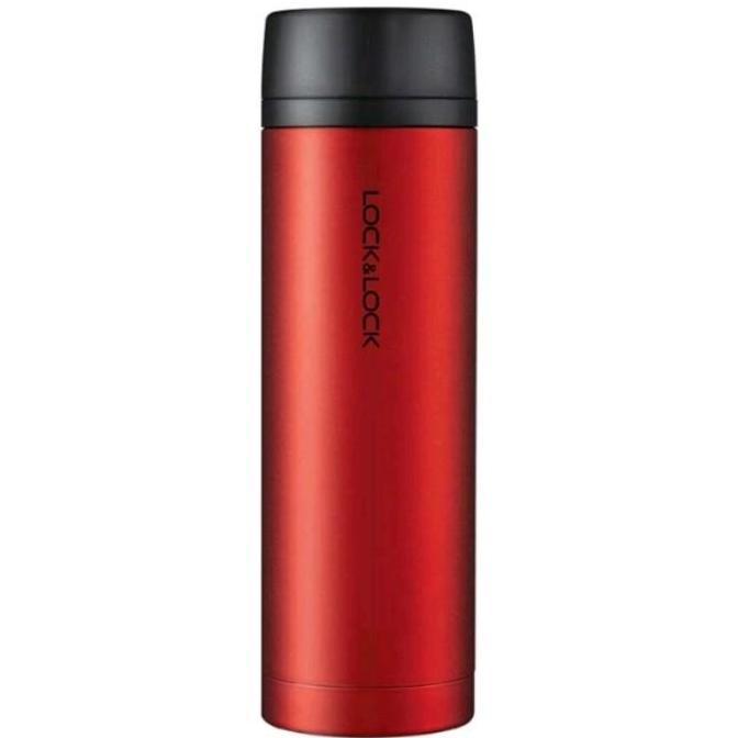 LOCK N LOCK COMPACT TUMBLER 250ML BLACK BOTOL MINUM TERMOS LHC4133 - M