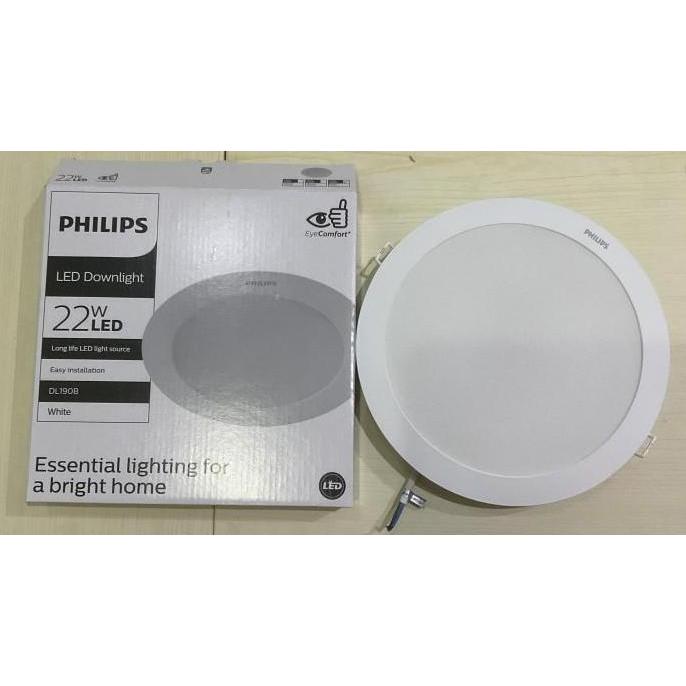 Downlight LED PHILIPS ERIDANI 22W 8inch 22 Watt DL190B 22 W 22Watt