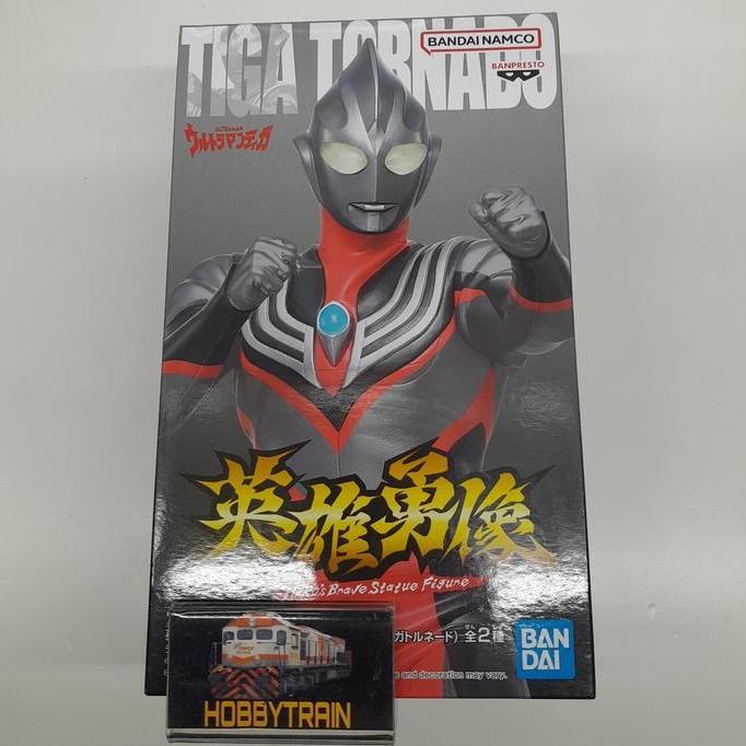 BANPRESTO HERO BRAVE STATUE ULTRAMAN TIGA TORNADO FIGURE