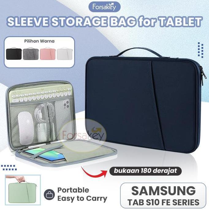 TERMURAH - Sleeve untuk Tablet Samsung Galaxy Tab S10 FE 10.9 Plus FE+ 13 13.1 Inch Tablet 2025 ( 6 