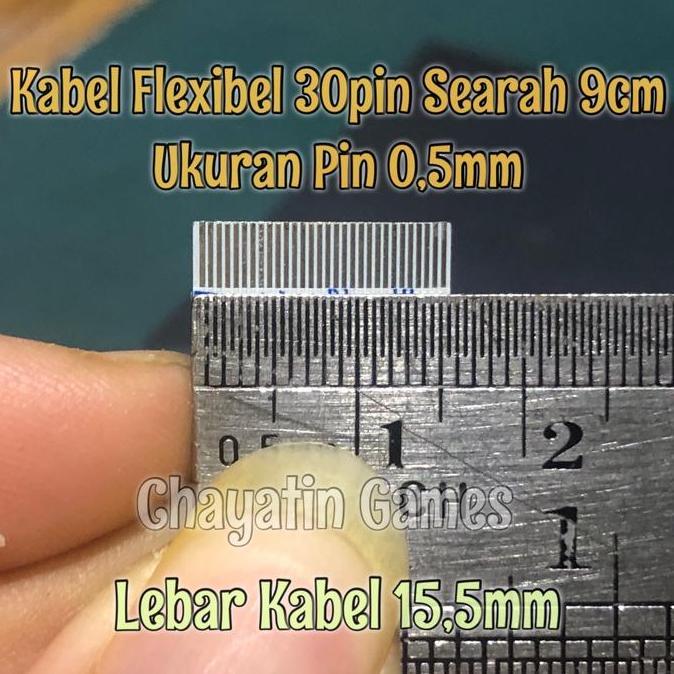 30 Pin Halus Searah Panjang 9cm - Ukuran Pin 0,5mm