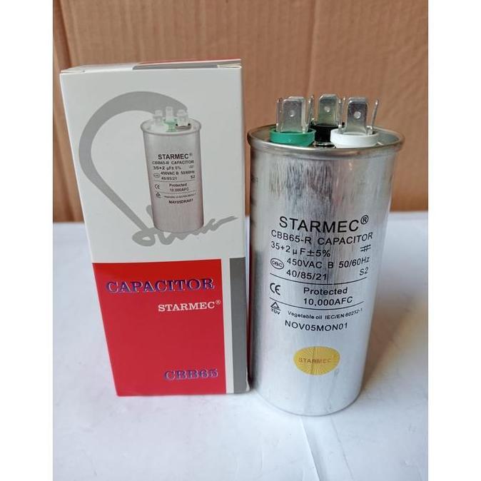 kapasitor ac 35+2 uf