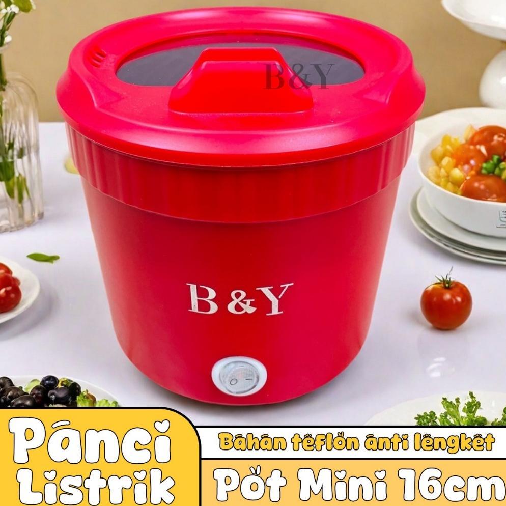 Termurah / Hot Sale Alat Masak Mini / Panci Listrik Mini Teflon / Panci Listrik 0,8L / Panci Masak L