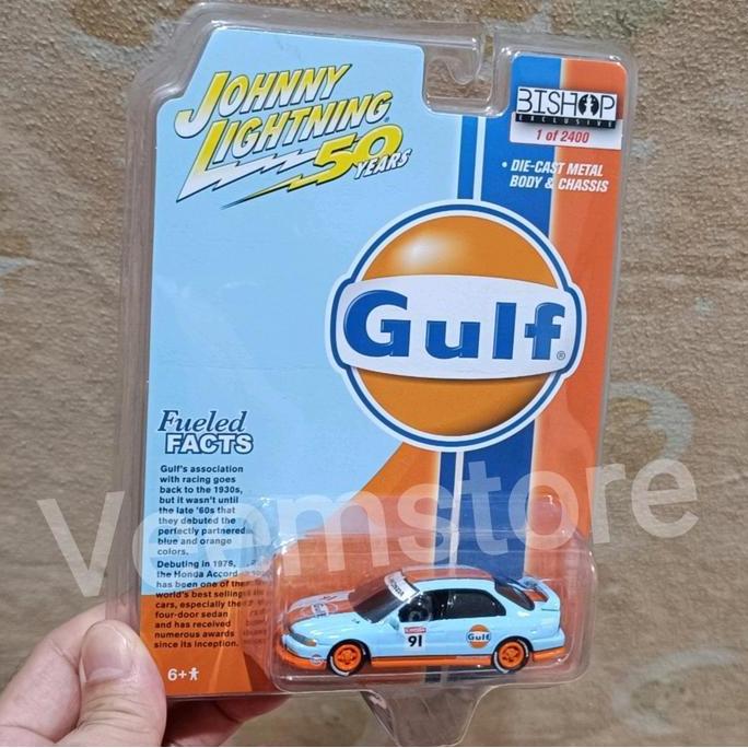 Diecast 1:64 Honda Accord 1996 GULF Edition