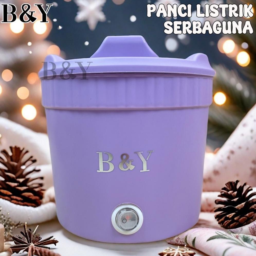 Termurah / Hot Sale Alat Masak Mini / Panci Listrik Mini Teflon Dan Stainless Putih / Panci Listrik 