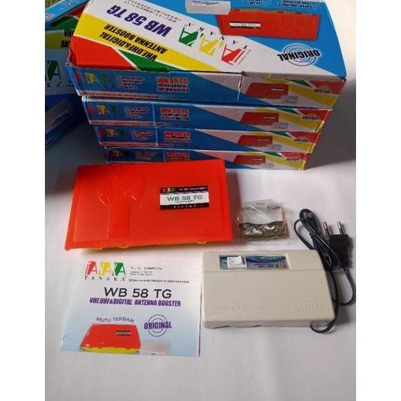 Booster boster penguat sinyal signal antena TV Tanaka WB 58 TG/WB 38