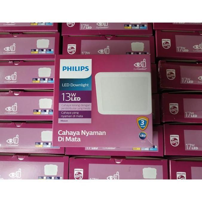 Lampu Downlight Kotak Philips 13 Watt Meson 59465
