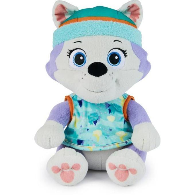 PAW Patrol Doll FIgure Bedtime Plush Everest with Reversible Outfit