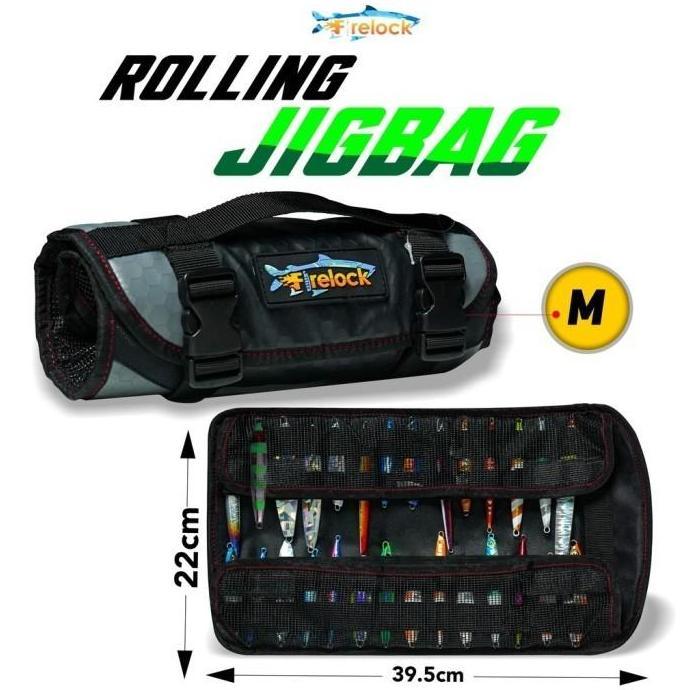 FIRELOCK ROLLING JIG BAG | TAS METAL JIG | TEMPAT METAL JIG