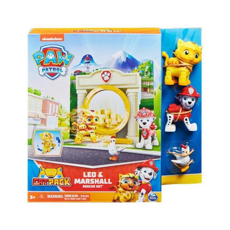 Spin Master PAW Patrol CatPack Rescue Playset - Leo and Marshall