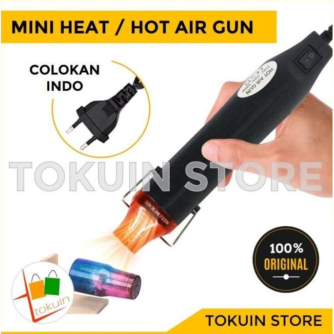 Mini Hot Air Heat Gun Blower Dryer Shrink Alat Pemanas Elektrik HP DIY