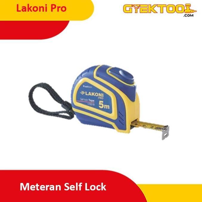 LAKONI PRO Meteran Auto 5m x 19mm / Measuring Tape Self Lock 172519