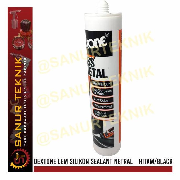 Netral / e Sealant Neutral Glass Metal DEXTONE HITAM