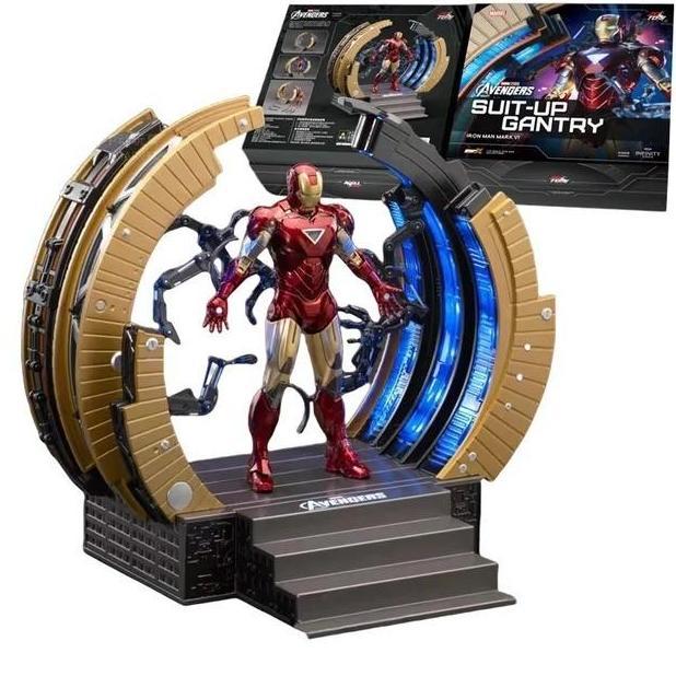 ZD Toys Iron Man MARK 6 Suit Up Gantry MK VI Marvel Avengers Infinity Saga