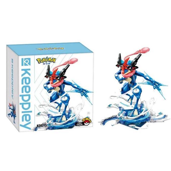 Keeppley Pokemon Figure Ash Greninja Bricks
