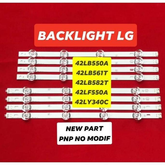 Lampu led backlight 42lb550 42lf550 42lb550a 42lf550a 42lb582t