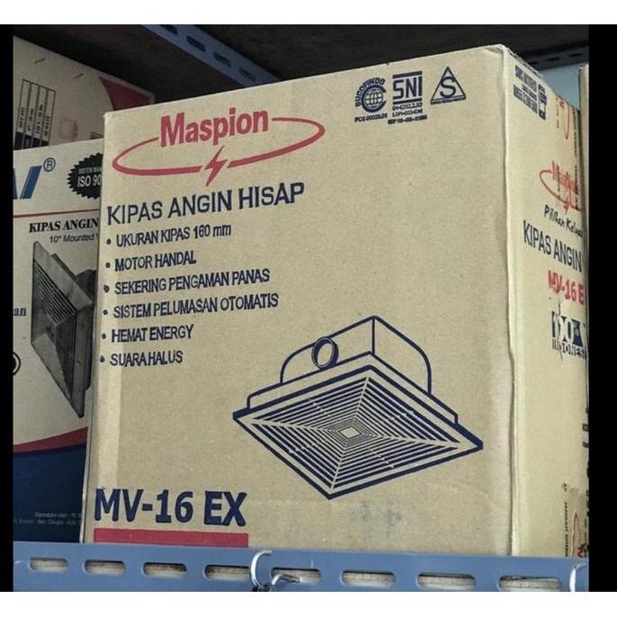 Exhaust Fan MASPION 6 MV-16EX Ceiling Fan MASPION MV 16 EX MV16EX