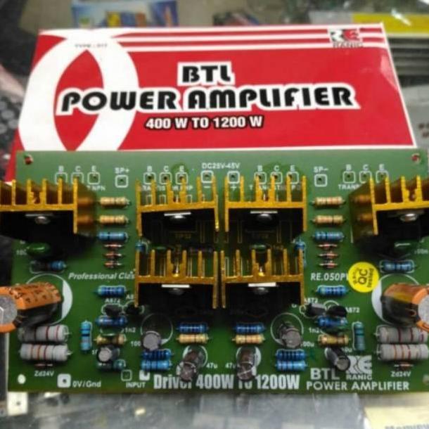 kit driver power amplifier btl 400w