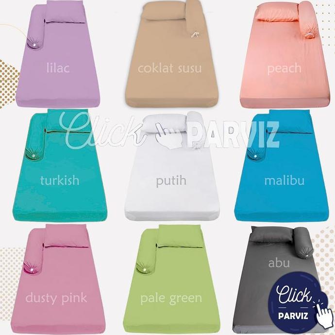 Sprei Polos 120x200 Sprei No.3 - Sudut Karet