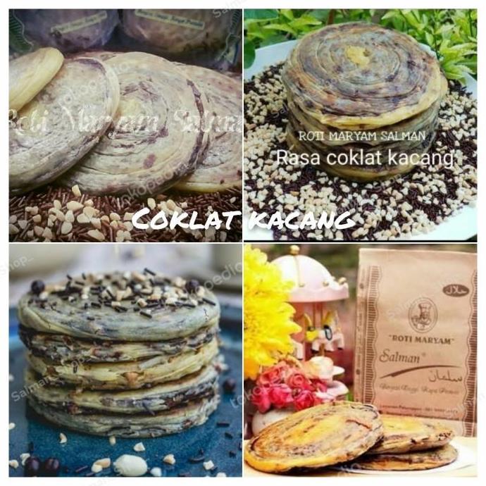 roti maryam salman asli ALL VARIAN RASA 1 pack isi 5 mariam stasiun
