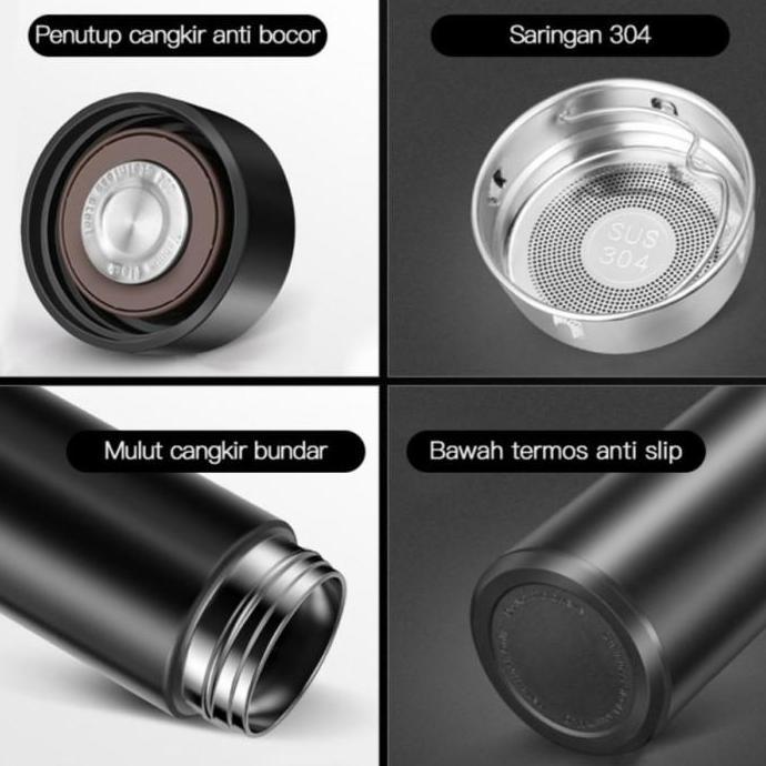 TERMOS SUHU TEMPERATURE / SMART LED THERMOS TUMBLR STAINLESS STELL