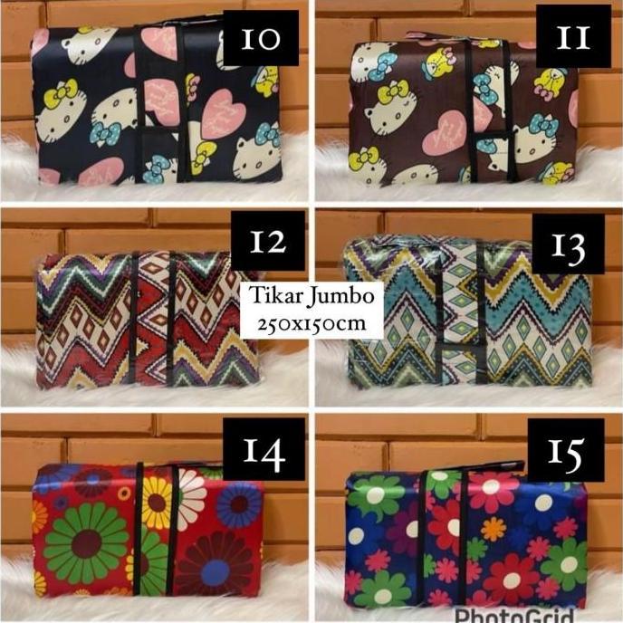 Tikar lipat Microsatin/ Tikar jumbo/ tikar plastik/ waterproof