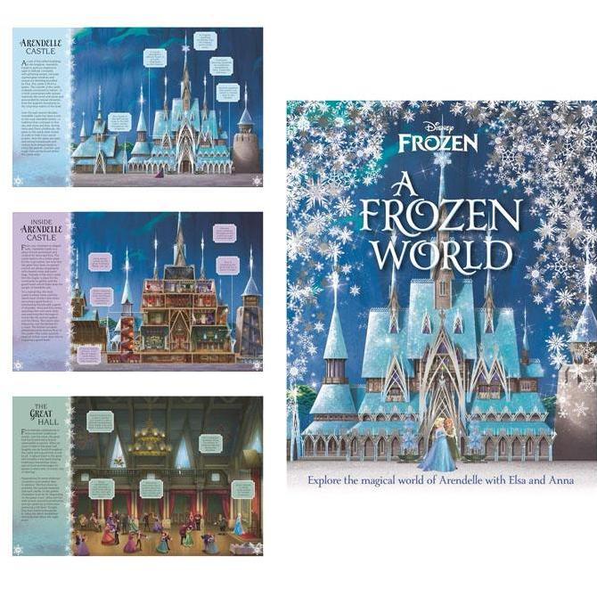 Buku Cerita Bergambar Anak Disney: A Frozen World Jumbo Book
