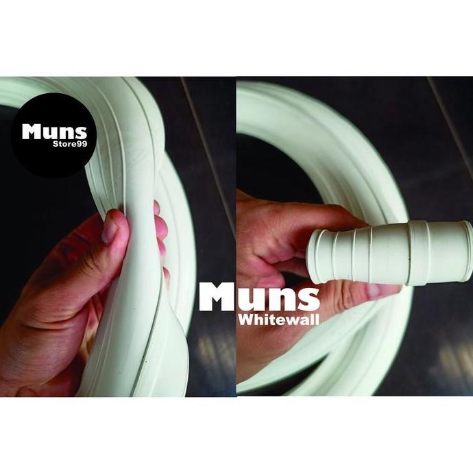 Lis Ban Mobil White Wall Ban Mobil Velg Ring 15 WHEELER Original