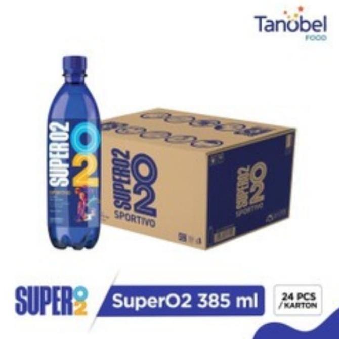 Super O2 Air Oksigen 385ml x 24 Botol