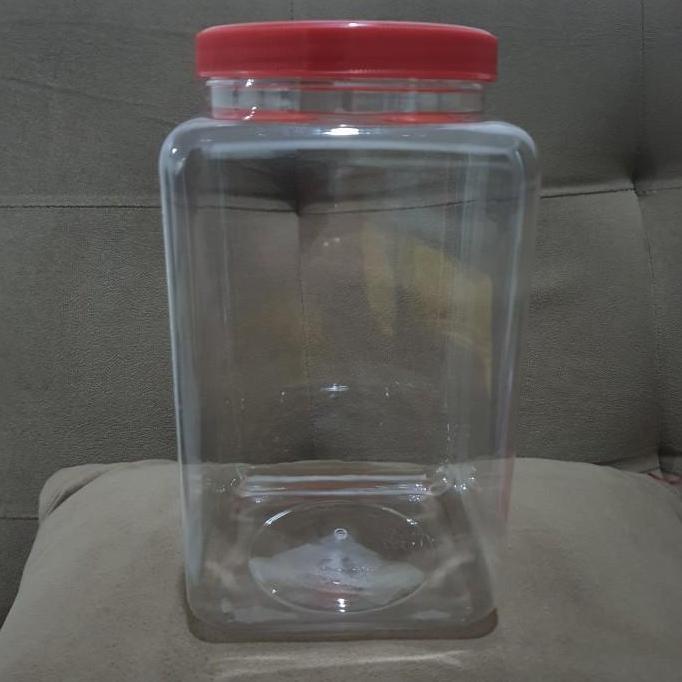 Toples Plastik Ikan Cupang 3 Liter Pakai Tutup