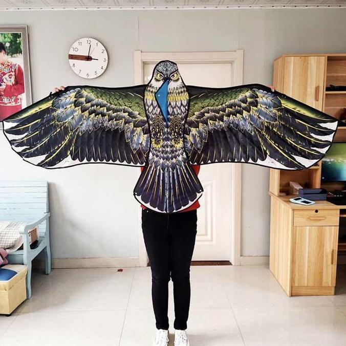 260cm Layang Layang Naga Besar 3D Layang-Layang Naga Jumbo Kartun Untuk Olahraga Anak Dan Dewasa