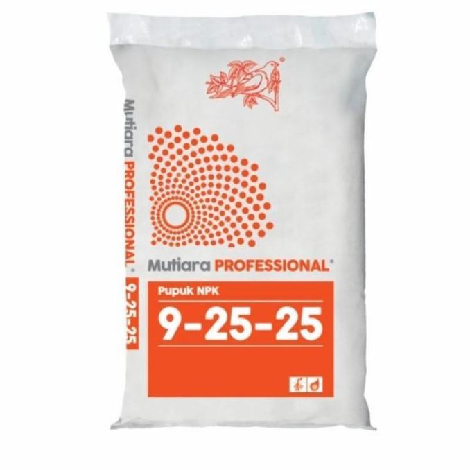 PUPUK NPK MUTIARA PROFESSIONAL 9-25-25 REPACK 1KG