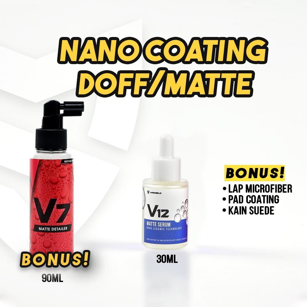 Mizu Shield V12 Ceramic Coating for Matte Paint Protection with Super Doff / Deep Look Effect