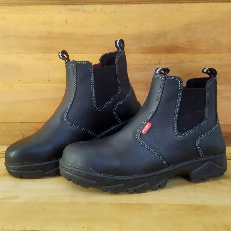 Termurah Sepatu Safety Boots Kerja Pria,Sepatu Safety Boots Pria,Sepatu Boots Tinggi