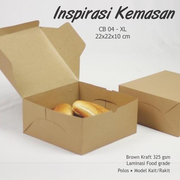 Dus Catering/Katering Box / Box Snack / Kotak Nasi Laminasi - XL