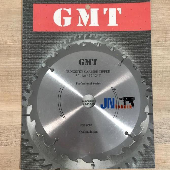Powerx- Mata Gergaji Potong Kayu Gmt 7" 24 T / Mata Circular Saw Gmt 7 Inch