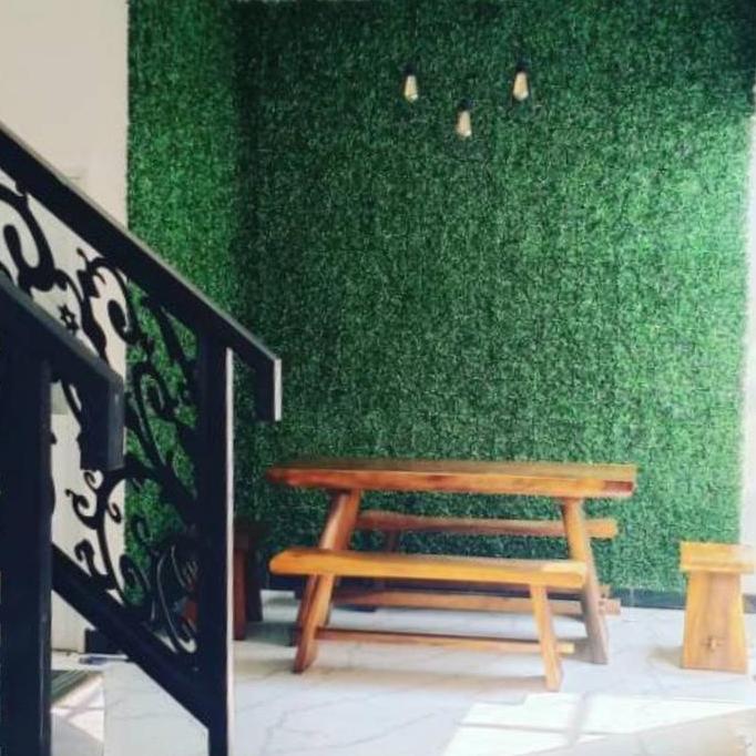 rumput daun plastik dinding daun sintetis daun sintetic daun dinding