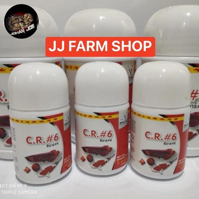 Yujitaro- Cr6 Cr#6 Arwana Arowana Vitamin Arwana Super Red 10Gram 1Botol Pewarna