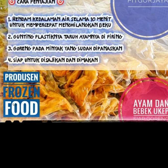 BURUNG PUYUH UNGKEP SIAP GORENG + SAMBEL