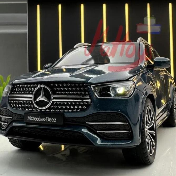 Diecast 124 Benz Gle350 Offroad Suv Diecast Alloy Miniature El Koleksi Hobi Pajangan Hadiah Ban Mobi