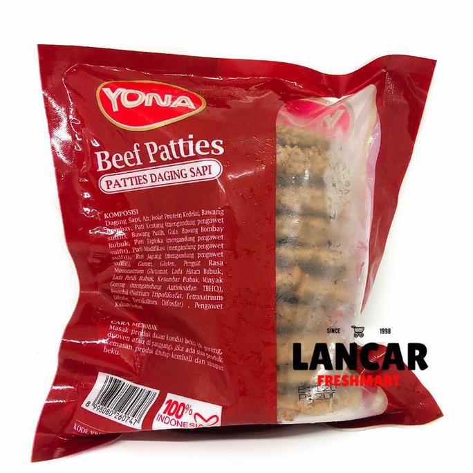Beff- Yona Beef Patties / Beef Patties 500Gr
