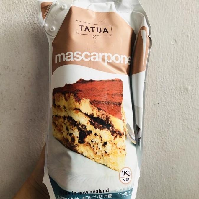 Maxmilt- Mascarpone / Mascarpone Cheese Tatua 1 Kg / Mascarpone Tiramisu