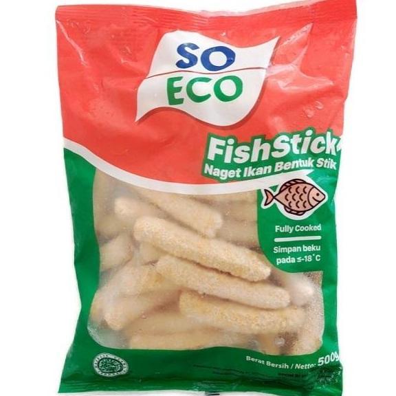 Beff- So Eco Fish Stick 500Gr Nugget Ikan Bentuk Stik Halal