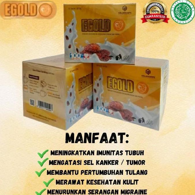 Maxmilt- Egold Susu Kambing Sari Kurma 1 Box Isi 10 Sachet
