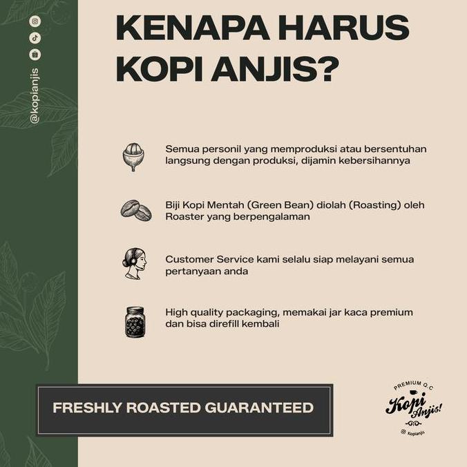 Trinken- Biji Kopi Arabika Gayo Wine - Specialty Roast Beans ( Gayo Winey )
