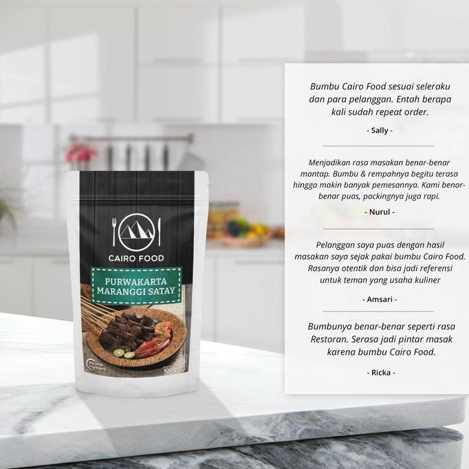 Master- Bumbu Sate Maranggi Purwakarta - Cairo Food