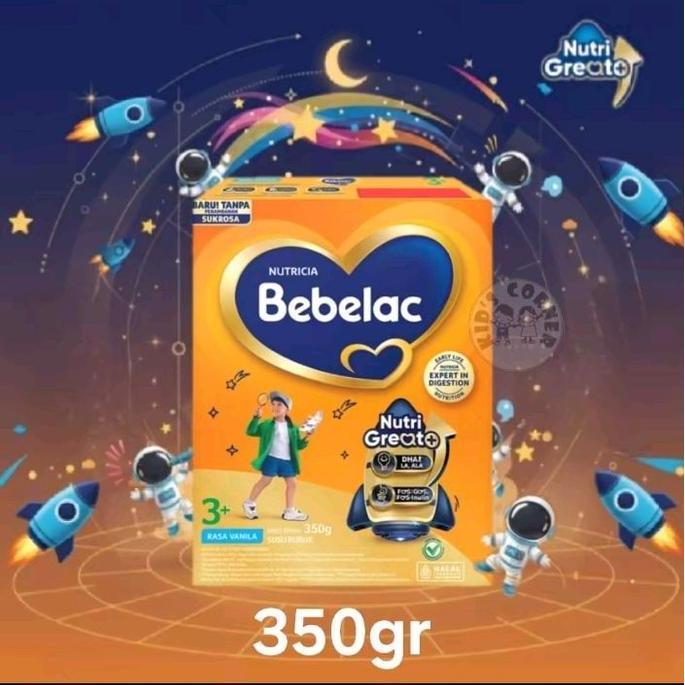 Maxmilt- Bebelac 3+,1+, Bebelove 6-12, 0-6 350Gr Vanila, Madu Nutricia Susu Pertumbuhan