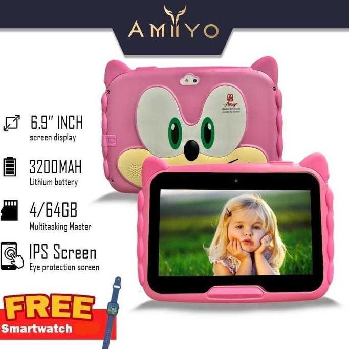 Amiyo TAB STUDY KIDS A10 Plus Tablet Anak Tablet Sonic IPS Screen